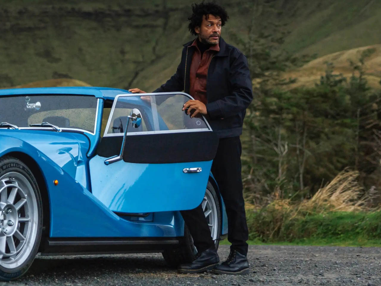 Super car，Retro Aesthetics，Morgan Supersport，British car，aerodynamics，