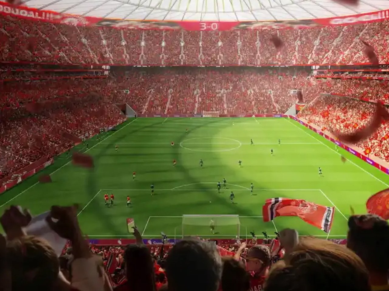 Manchester United，court，Solar Roof，Green environmental protection，Umbrella Roof，