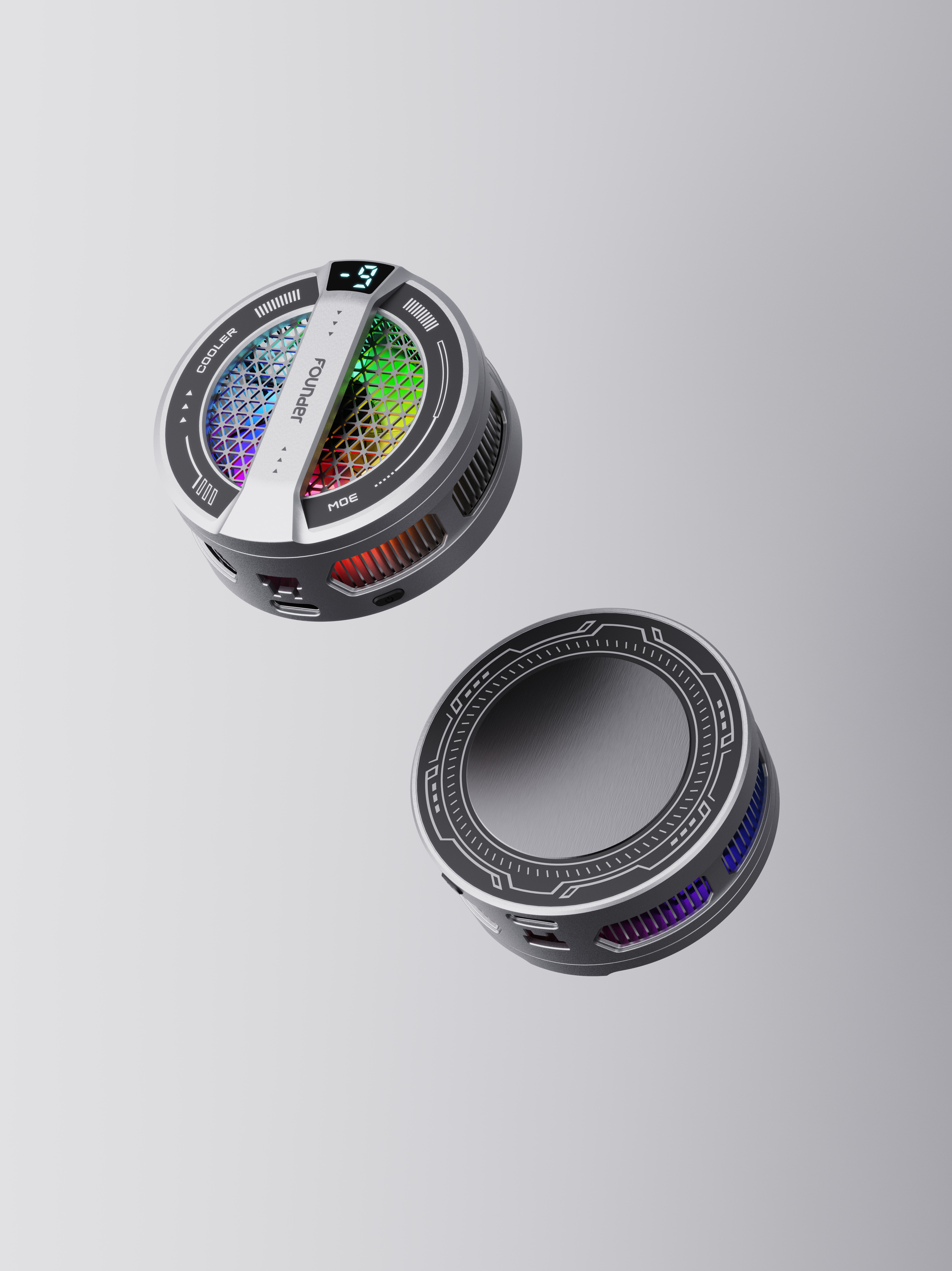 Mobile phone radiator，radiator，semiconductor，refrigeration，Icing，Intelligent temperature control，Magnetic attraction，