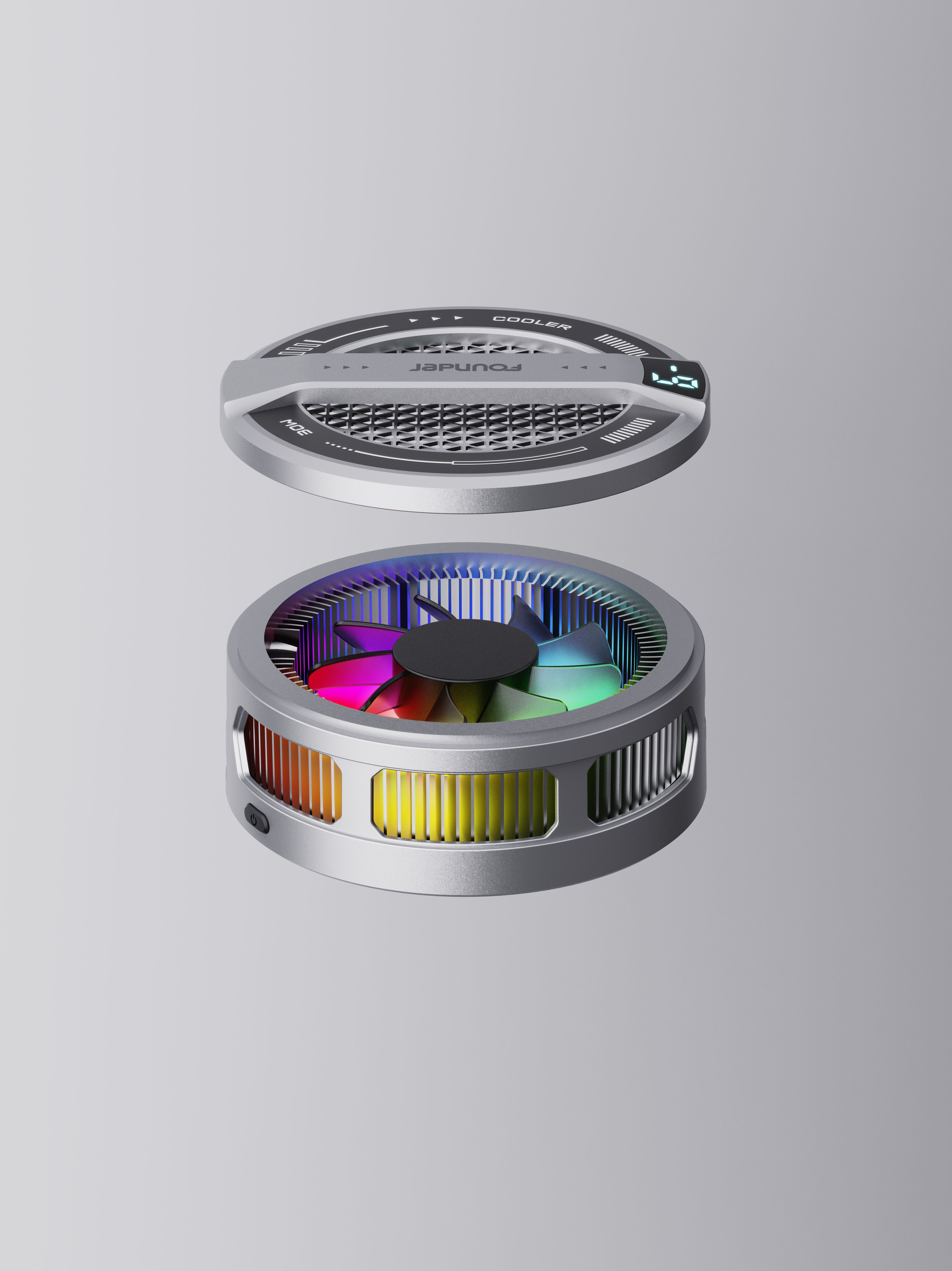 Mobile phone radiator，radiator，semiconductor，refrigeration，Icing，Intelligent temperature control，Magnetic attraction，