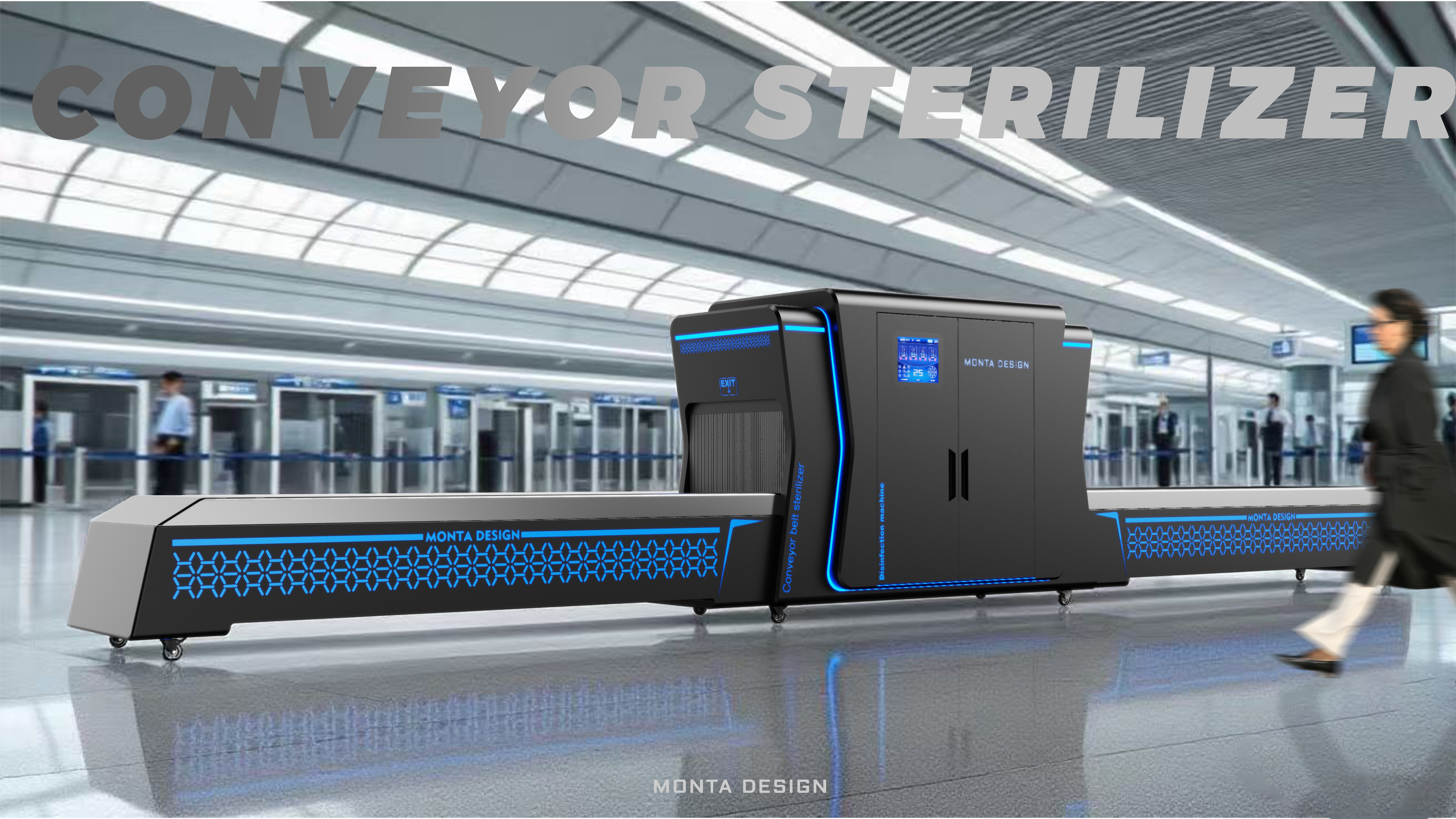 Conveyor belt，x，Sterilizer，Sheet metal equipment，sheet metal，Appearance design，