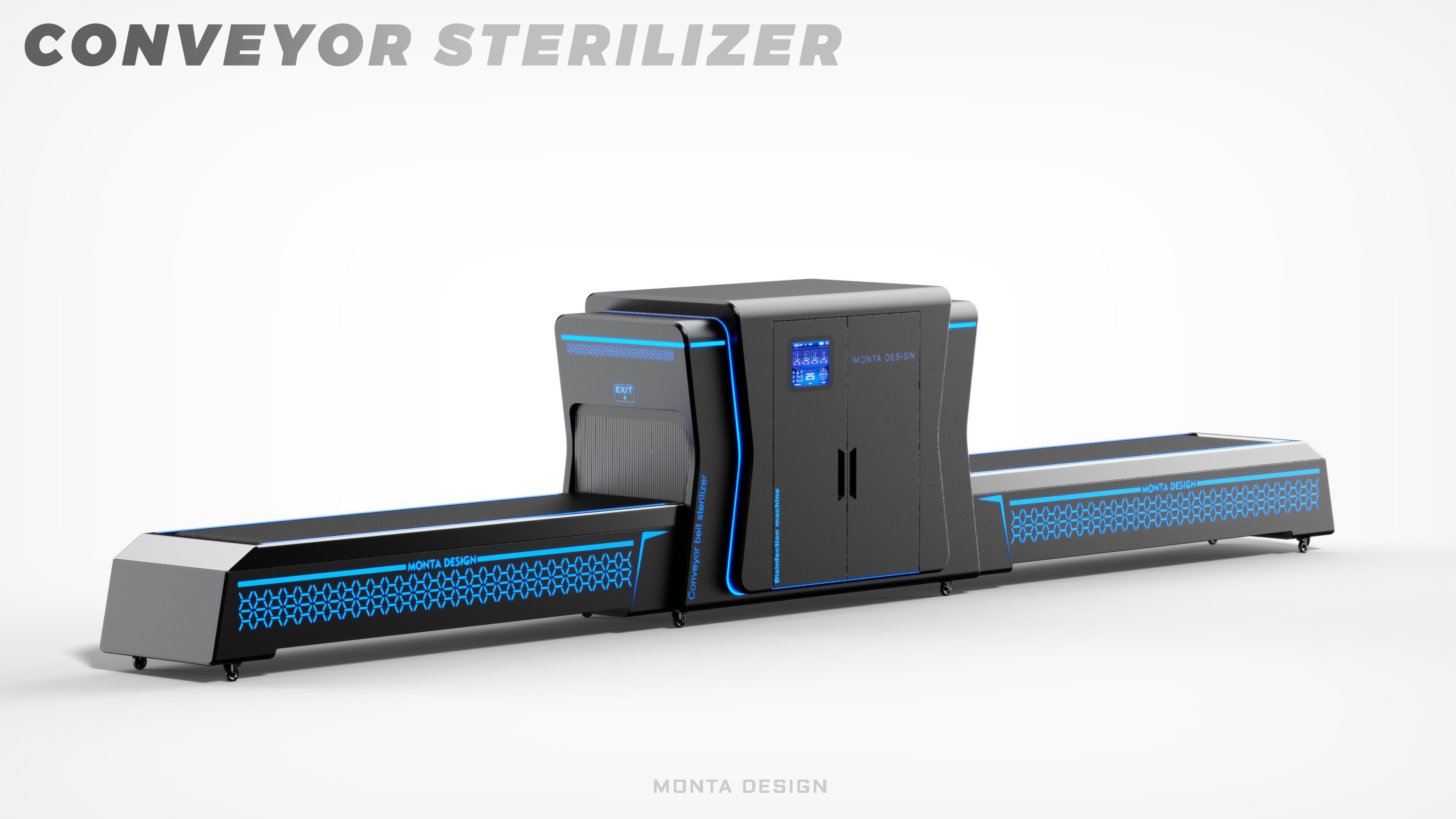 Conveyor belt，x，Sterilizer，Sheet metal equipment，sheet metal，Appearance design，