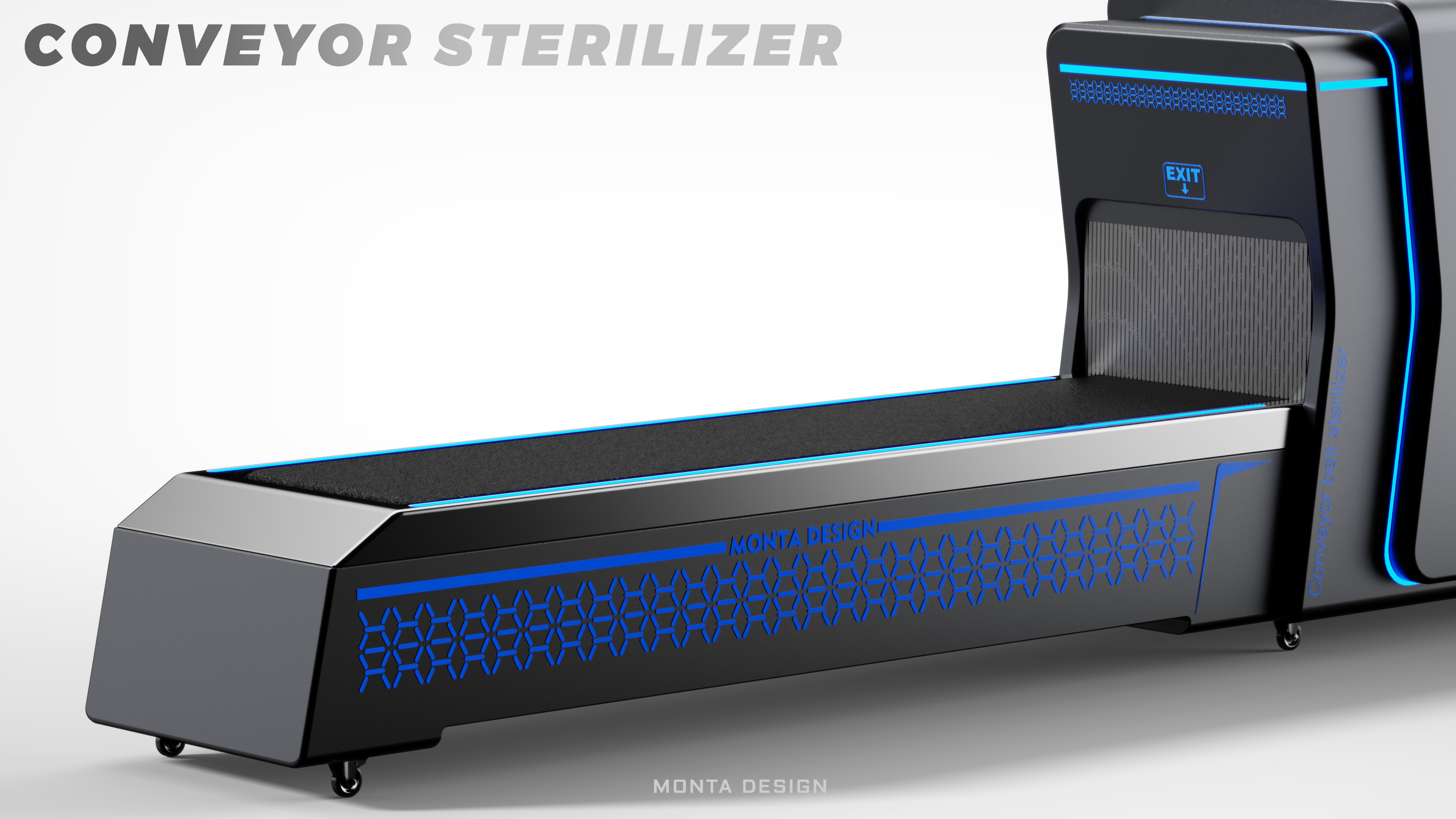 Conveyor belt，x，Sterilizer，Sheet metal equipment，sheet metal，Appearance design，