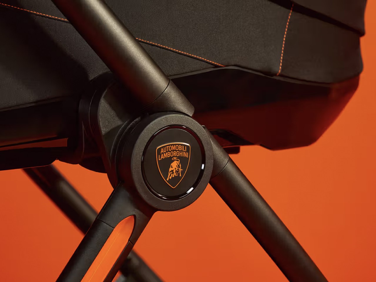 baby carriage，Silver Cross，Reef AL Arancio，Lamborghini，Nameplate，