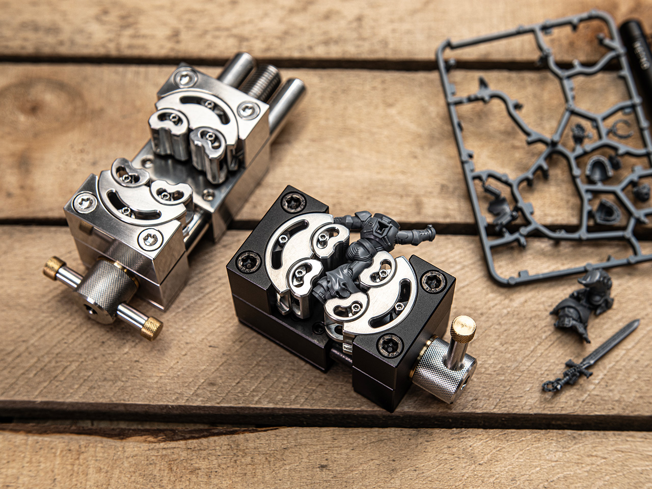 MetMo，fractal vise，Tabletop toys，machine design，