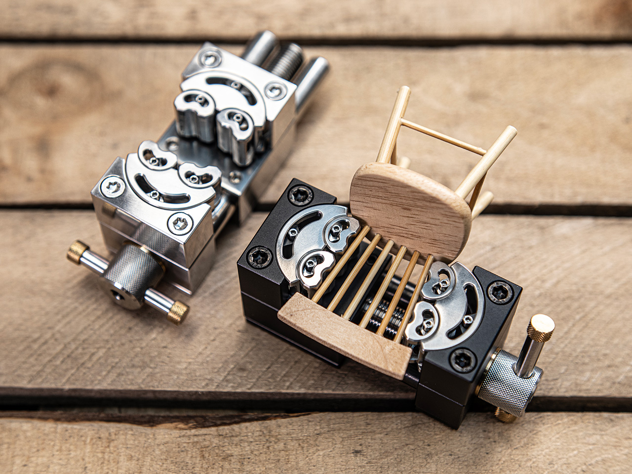 MetMo，fractal vise，Tabletop toys，machine design，