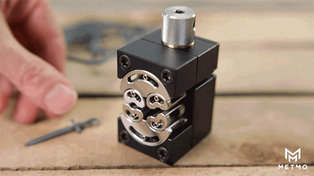 MetMo，fractal vise，Tabletop toys，machine design，