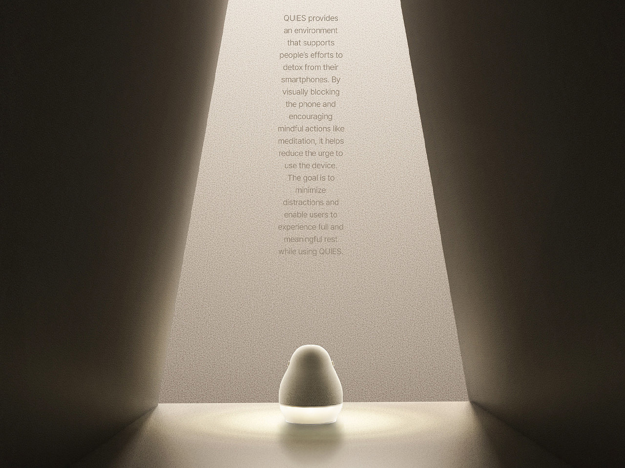 QUIES，meditation，Digital Detox，speaker，portable，
