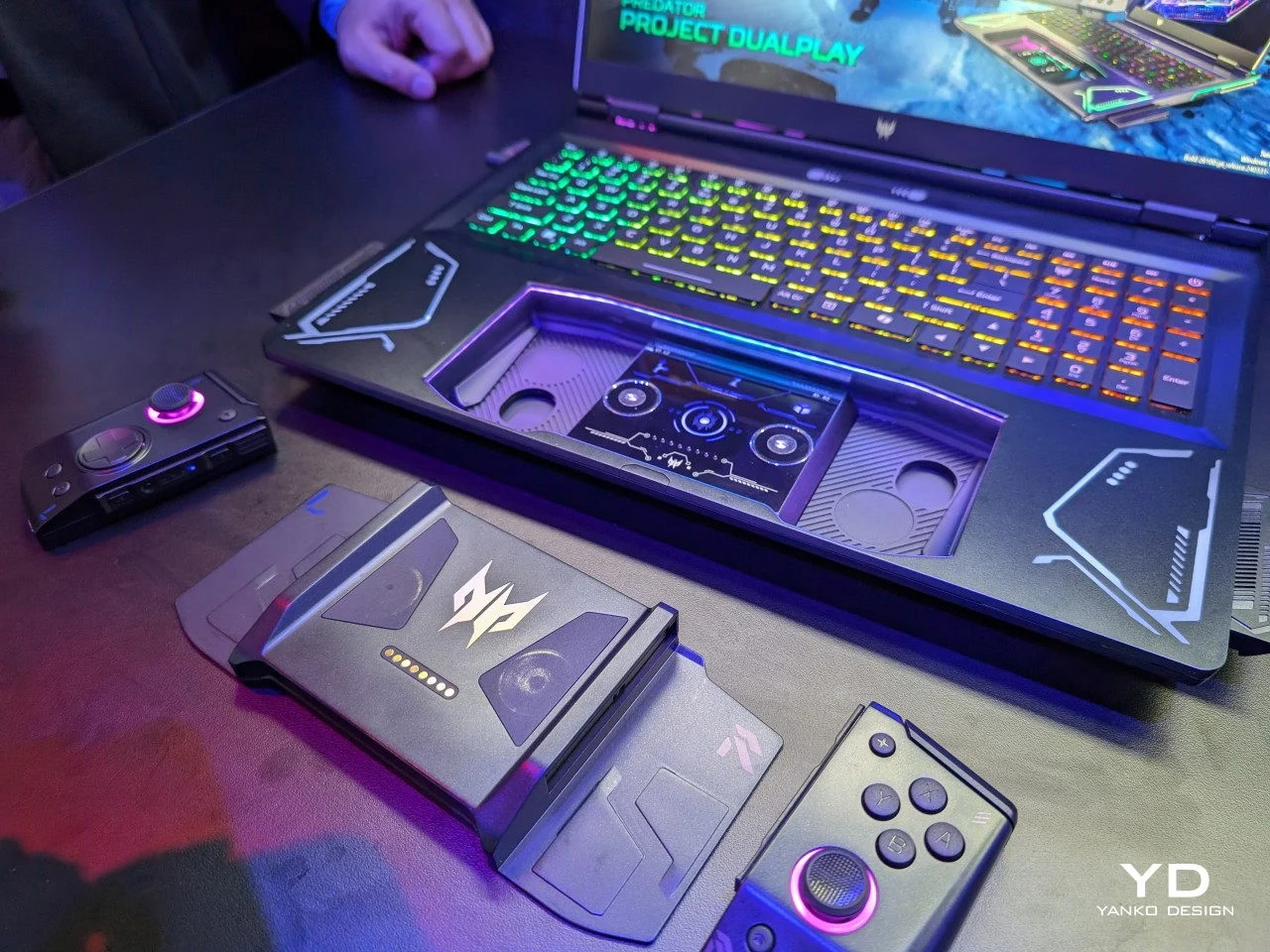 Modular game，Notebook computer，Wistron，Touch control board，Handheld device，