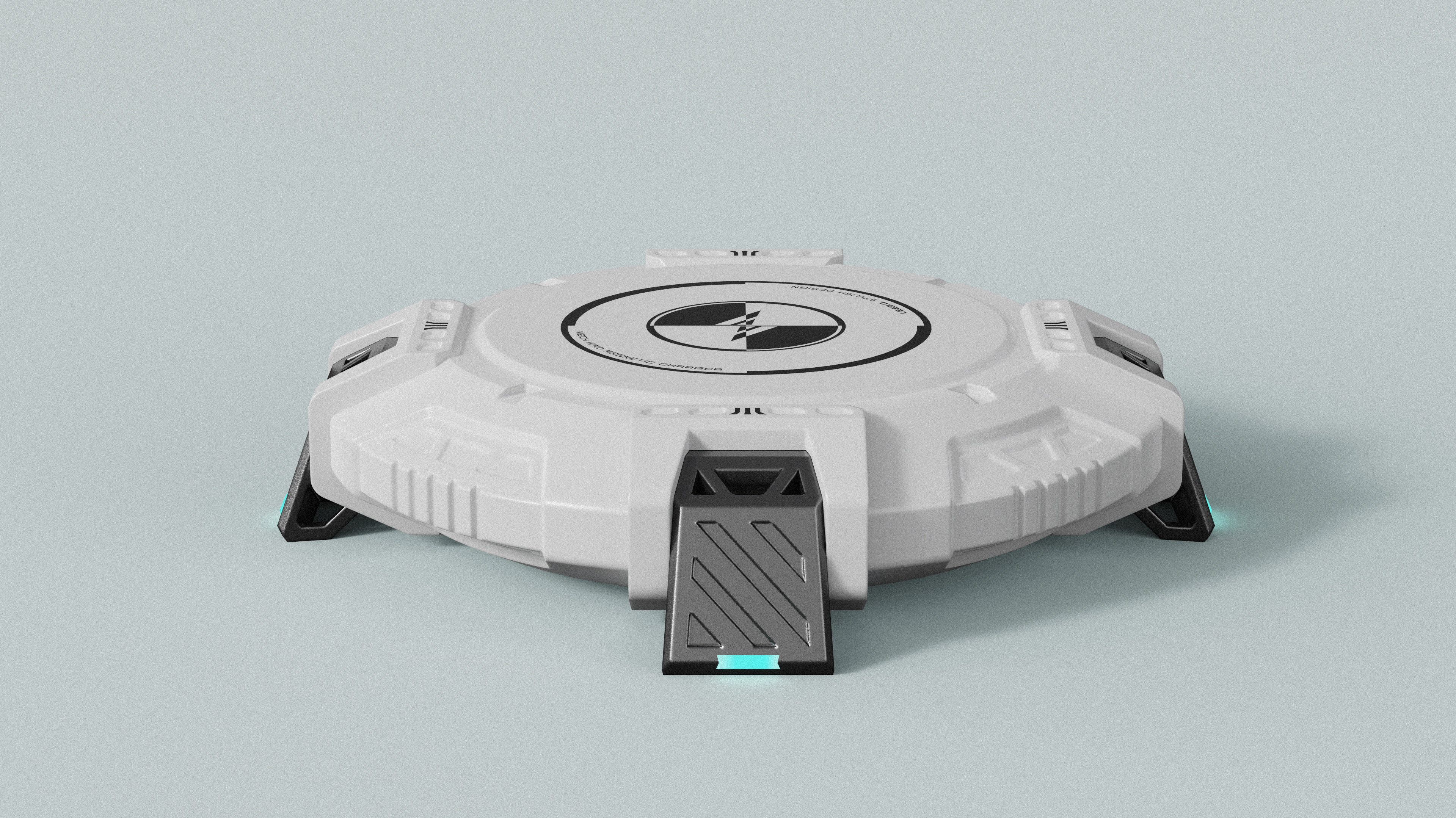 wireless charger ，Mecha wind，Functional wind，product design，conceptual design，3C products，