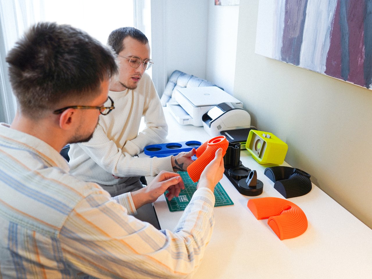 Board，3D printing，Desktop storage，pen container，modularization，