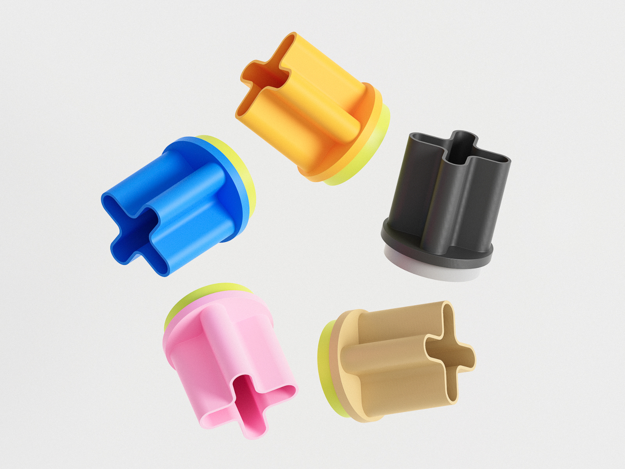 Board，3D printing，Desktop storage，pen container，modularization，