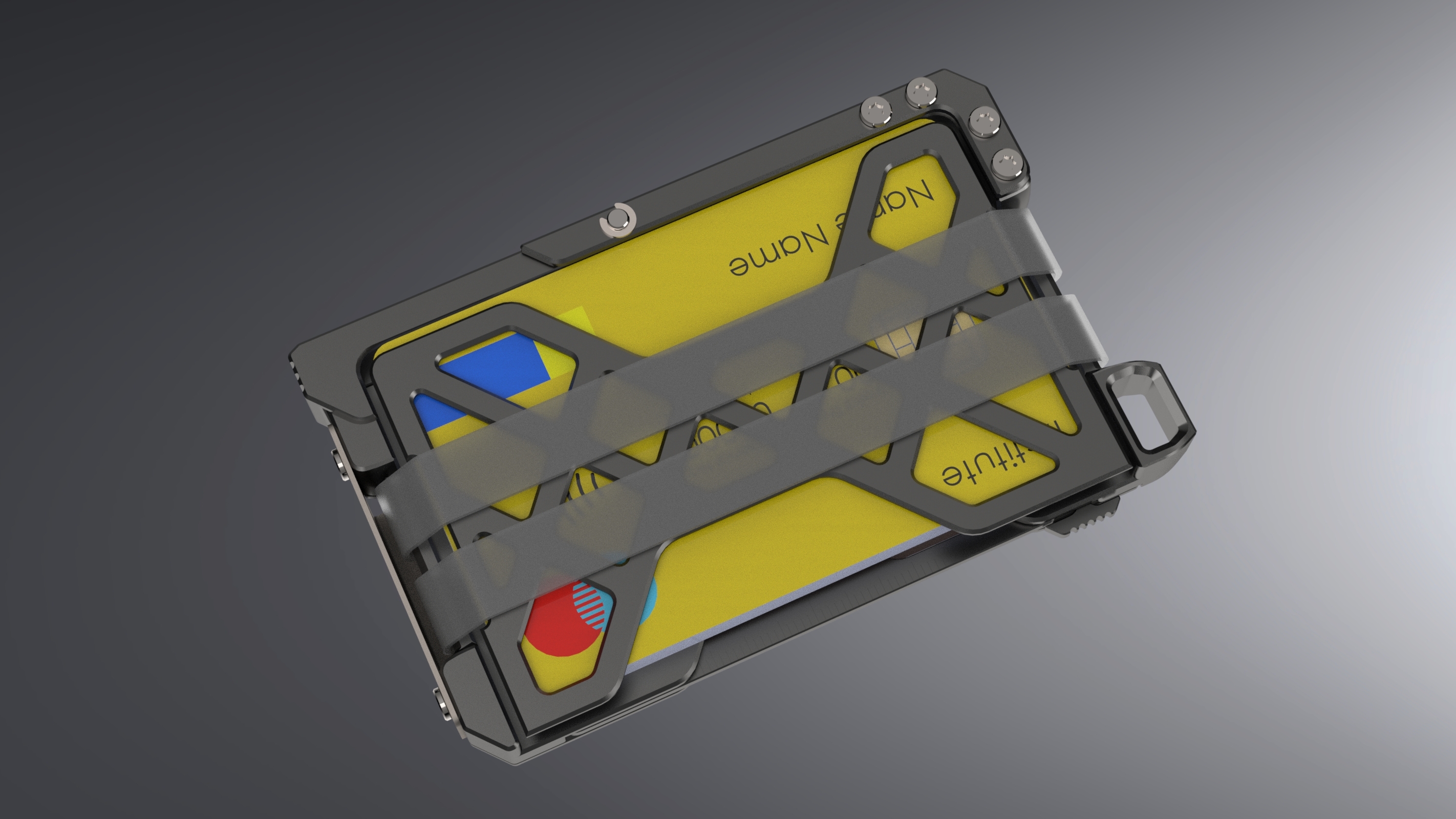 Card bag, wallet, mechanical design，