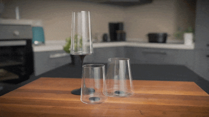 Splitglass，modularization，Save space，Trebonn，Wine cup，