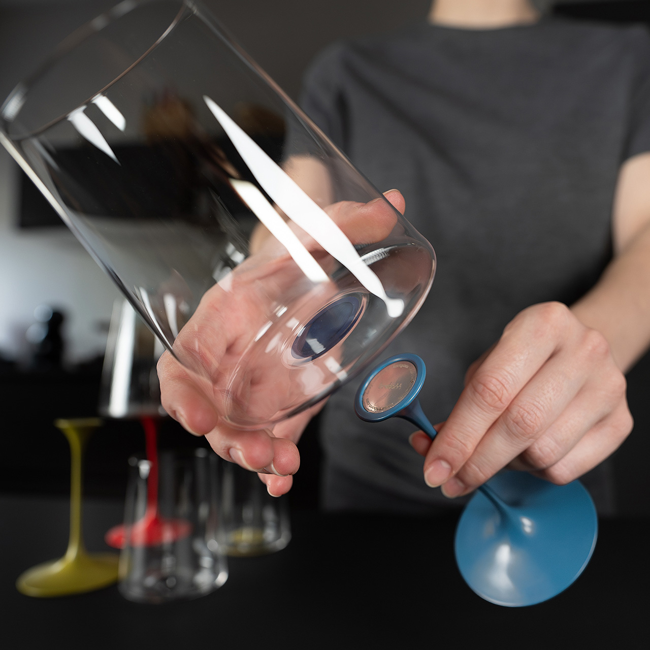 Splitglass，modularization，Save space，Trebonn，Wine cup，