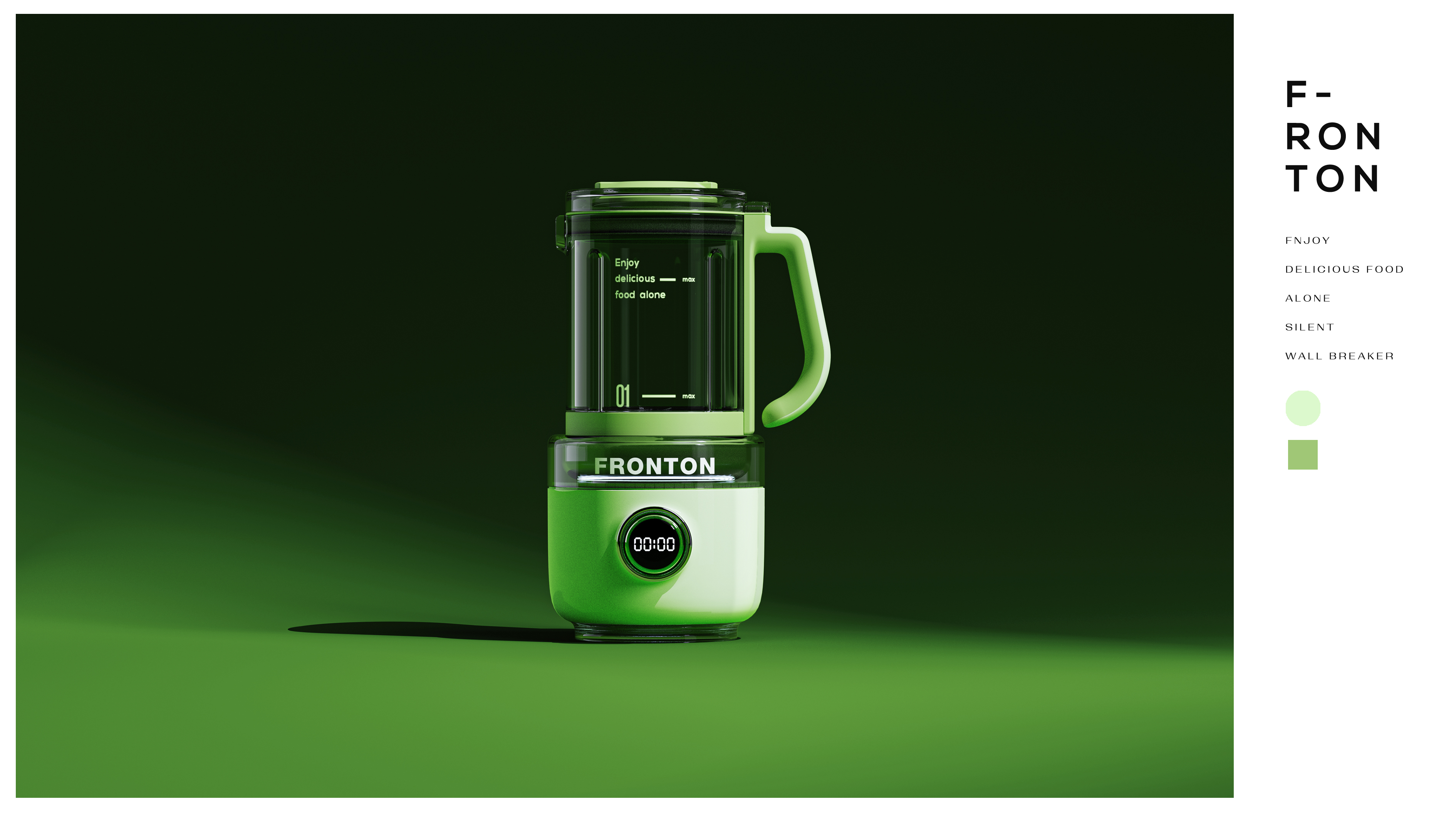 Degree design，Wall breaker，household electrical appliances，Franton，