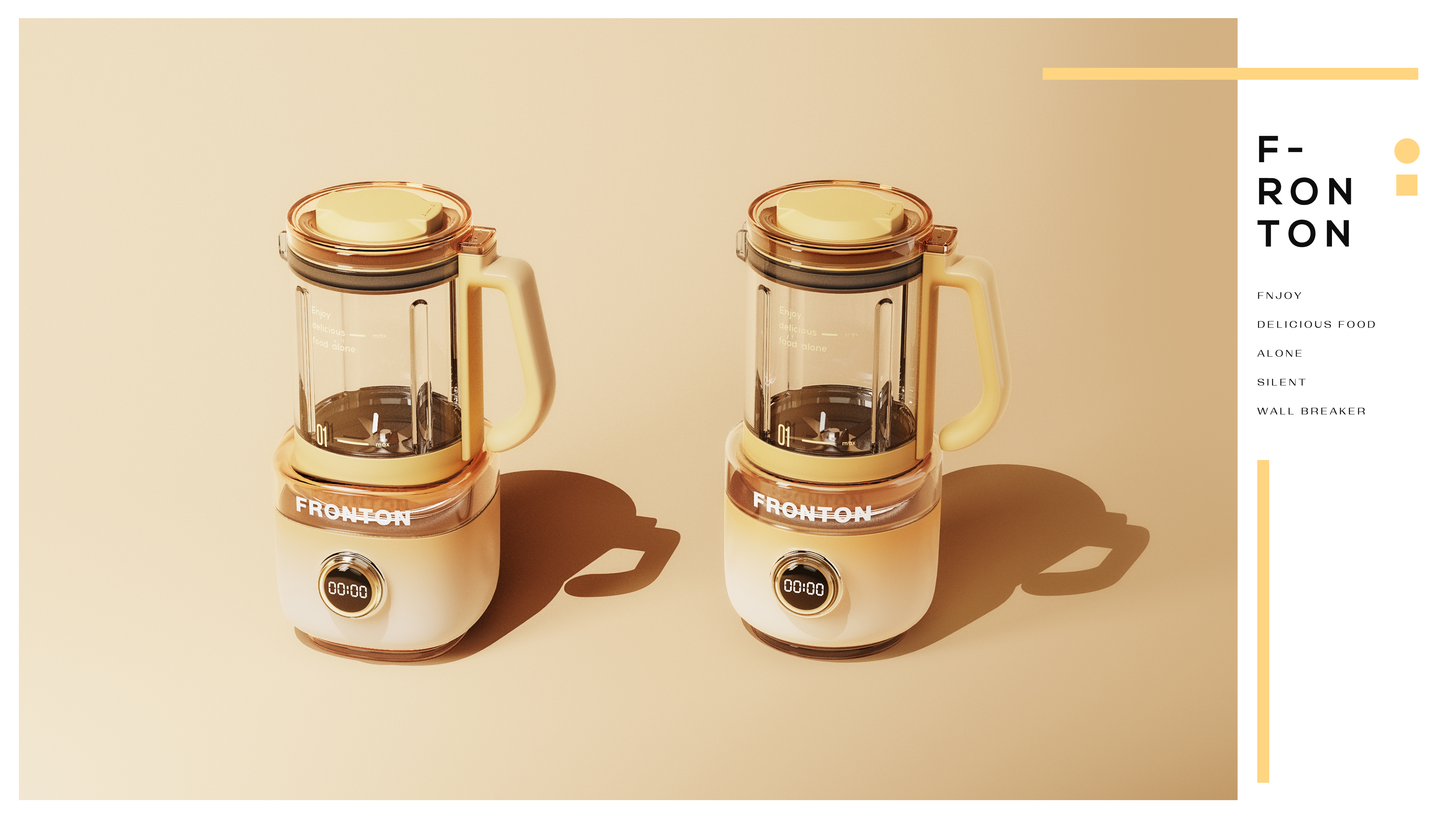 Degree design，Wall breaker，household electrical appliances，Franton，