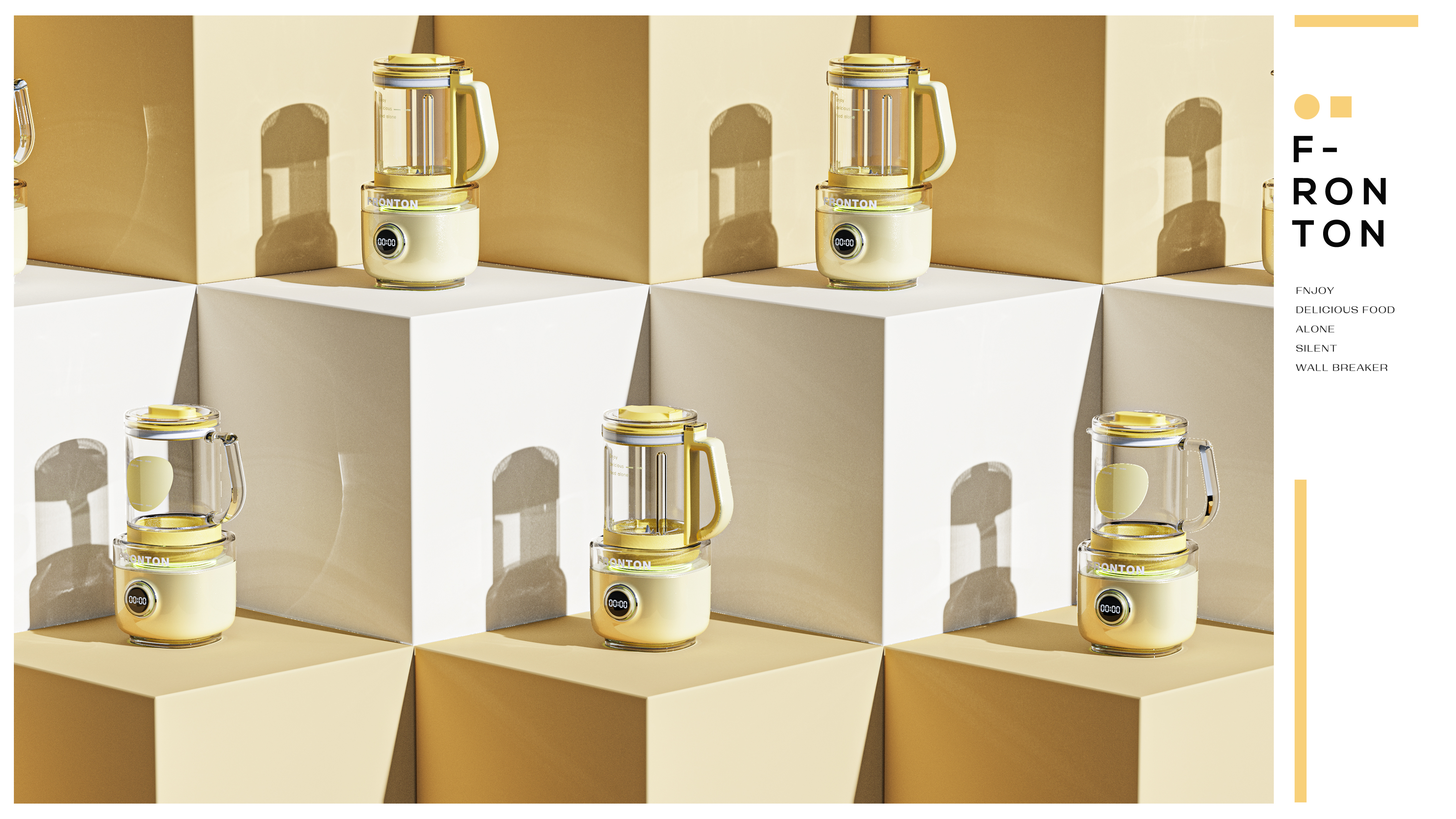 Degree design，Wall breaker，household electrical appliances，Franton，