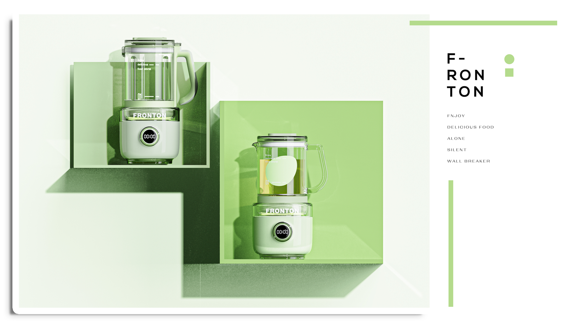 Degree design，Wall breaker，household electrical appliances，Franton，