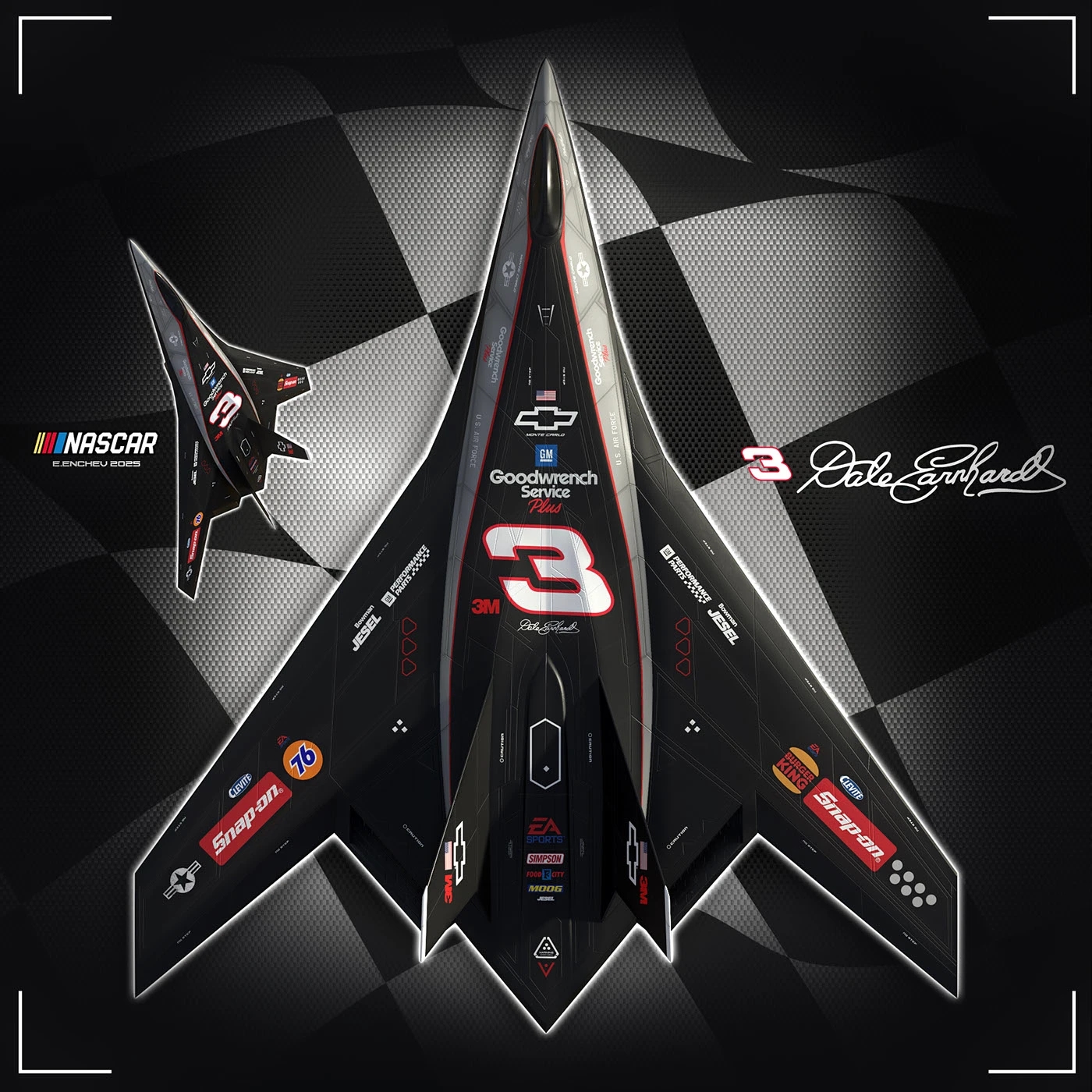 Aircraft Painting Design，reform，livery，Creative design，