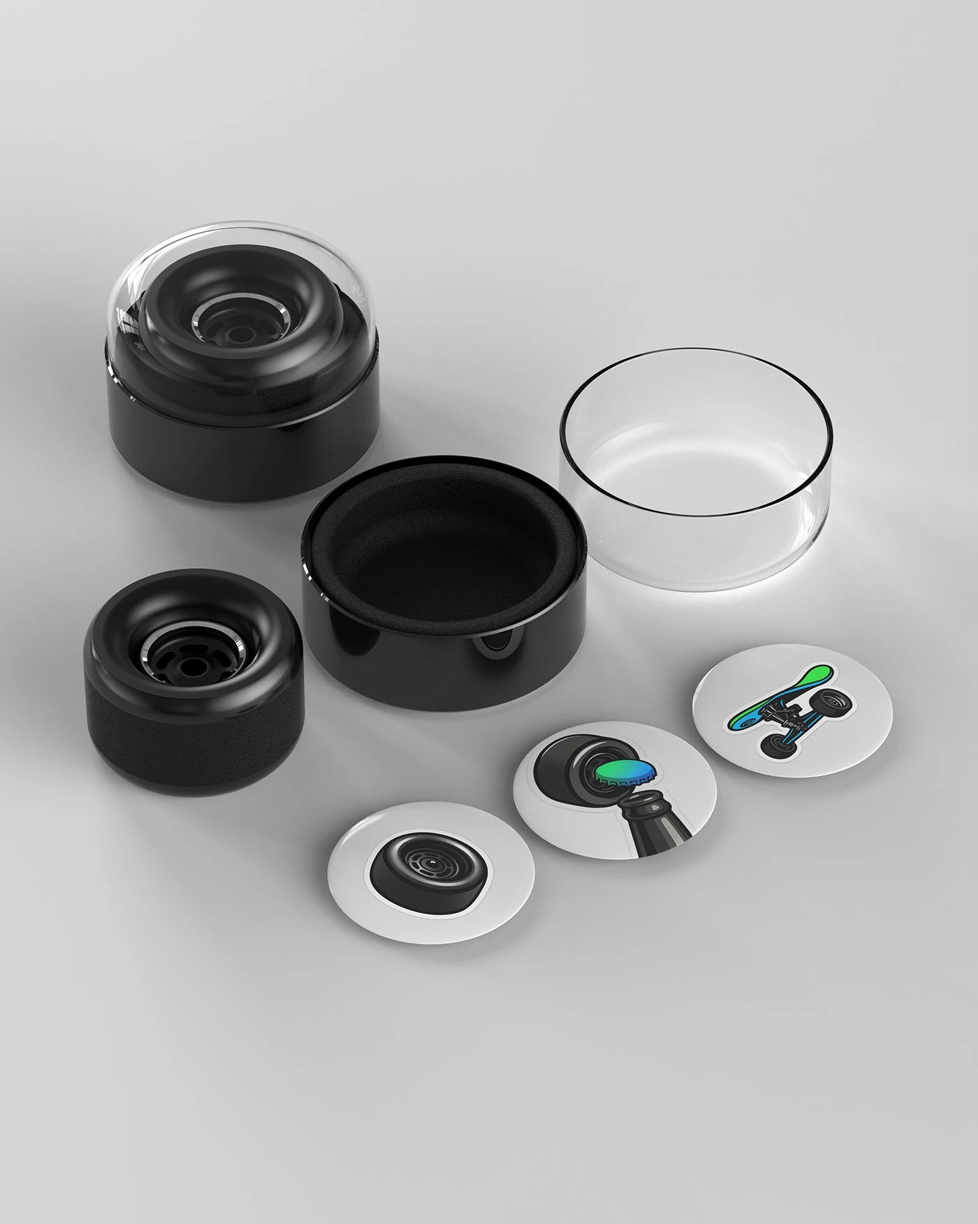 Kick Flip Opener，Bottle opener，Skate，Interesting design，