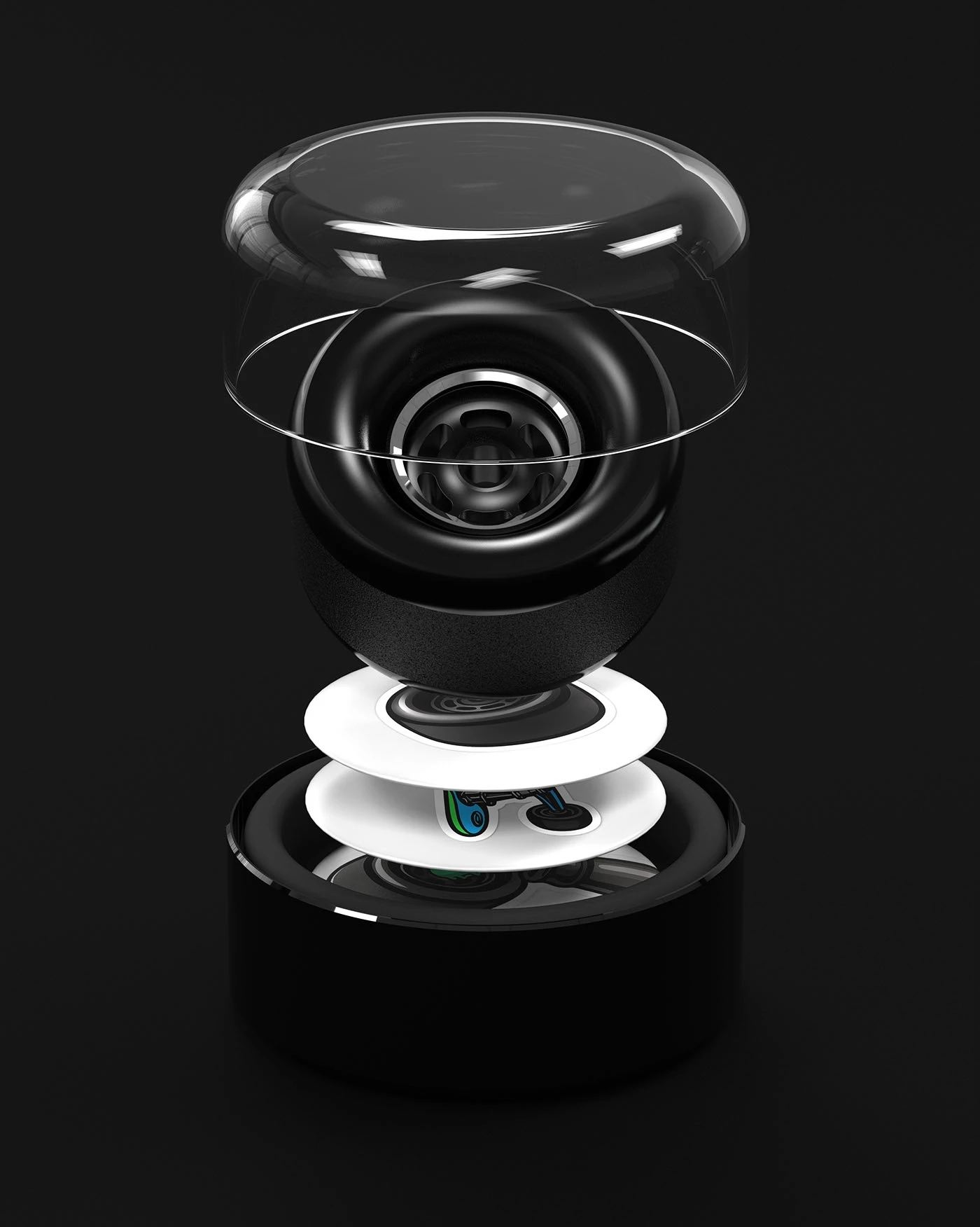 Kick Flip Opener，Bottle opener，Skate，Interesting design，