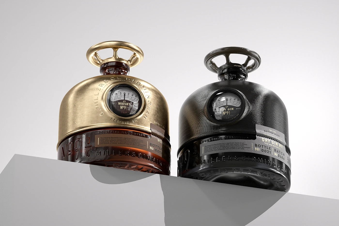 9 ¾，Gin，Industry，Whisky，Absinthe，