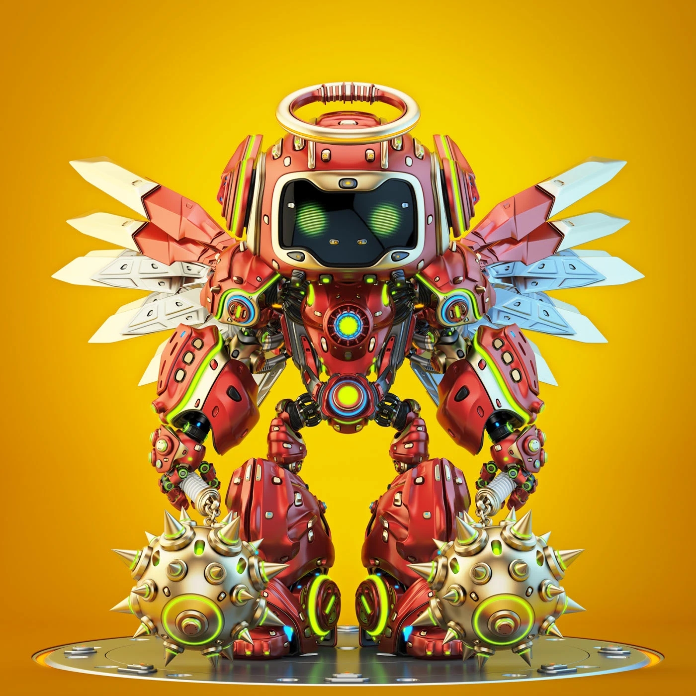 Metaverse，NFT，robot，MaceBot，