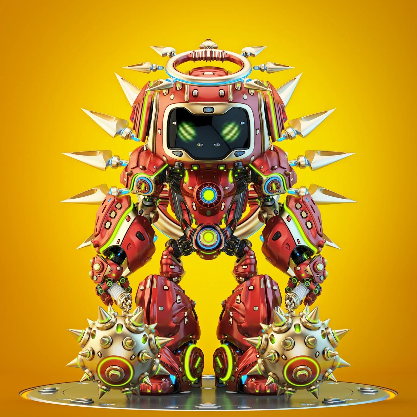 Metaverse，NFT，robot，MaceBot，