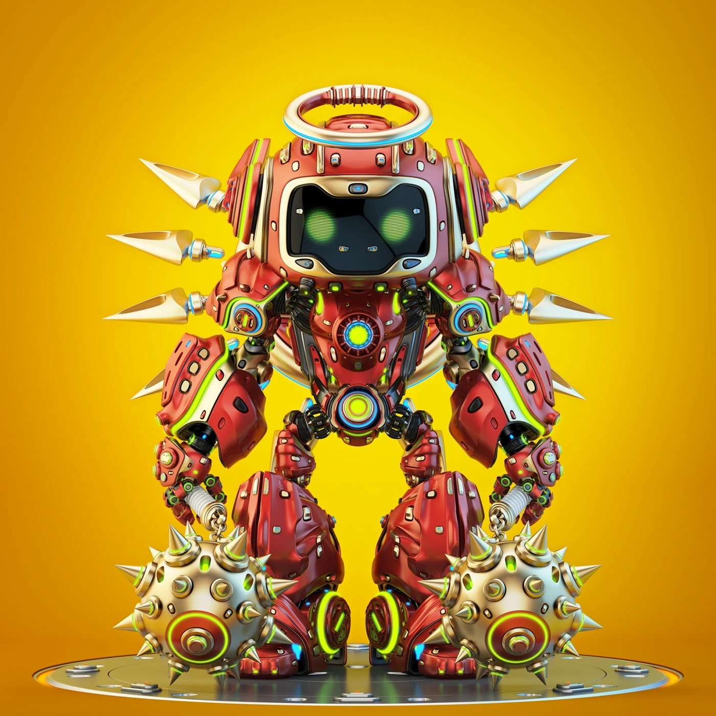 Metaverse，NFT，robot，MaceBot，