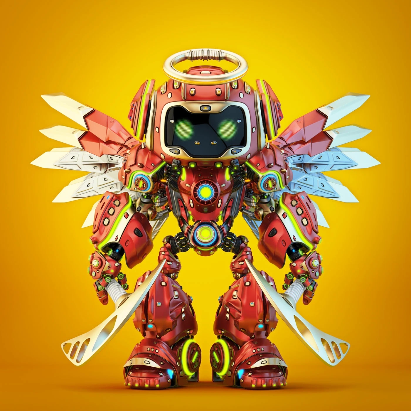 Metaverse，NFT，robot，MaceBot，