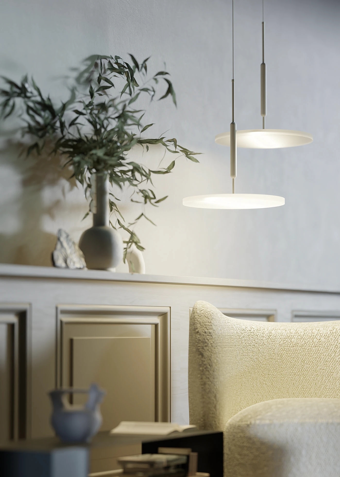 FOG COLLECTION，a chandelier，lighting，Modern design，