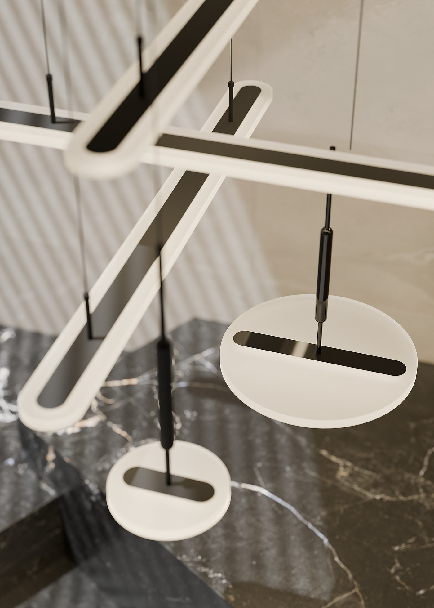 FOG COLLECTION，a chandelier，lighting，Modern design，