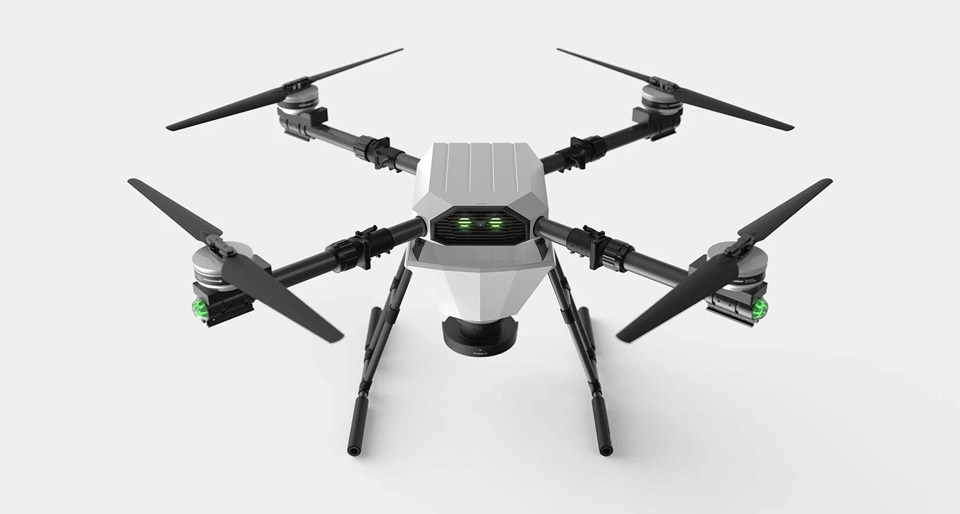 UAV，Spraying pesticide，Agricultural use，low cost，Concise and modern，