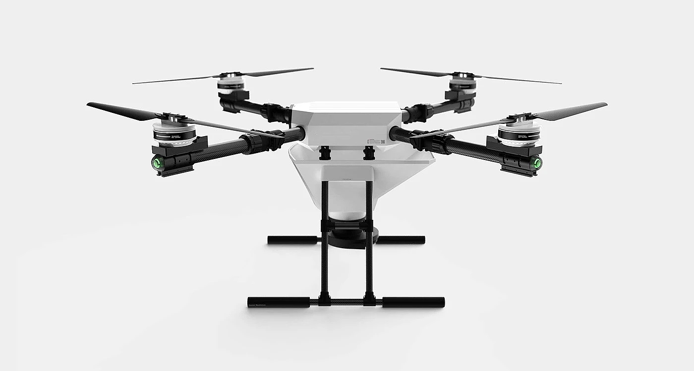 UAV，Spraying pesticide，Agricultural use，low cost，Concise and modern，