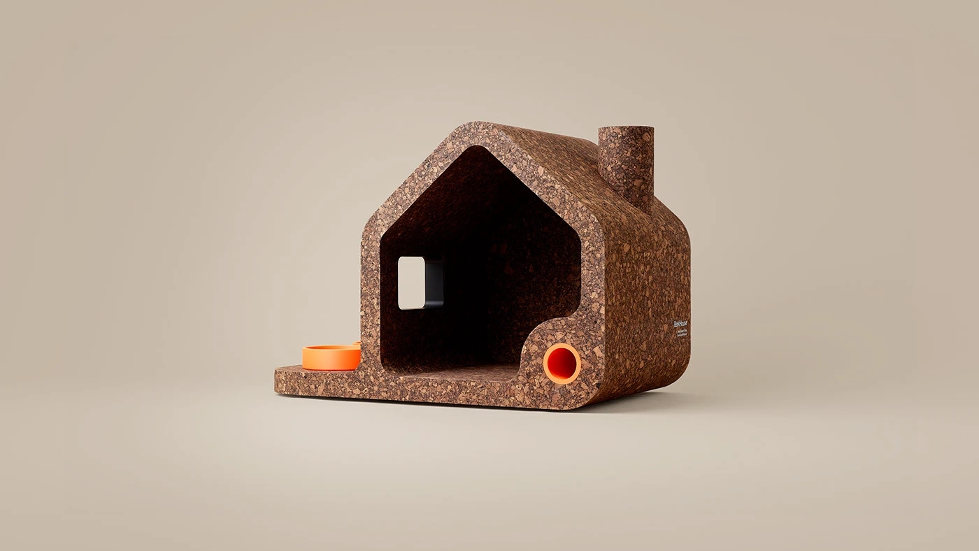 BarkHouse，woodwork，Dog house，Environmental protection cork，