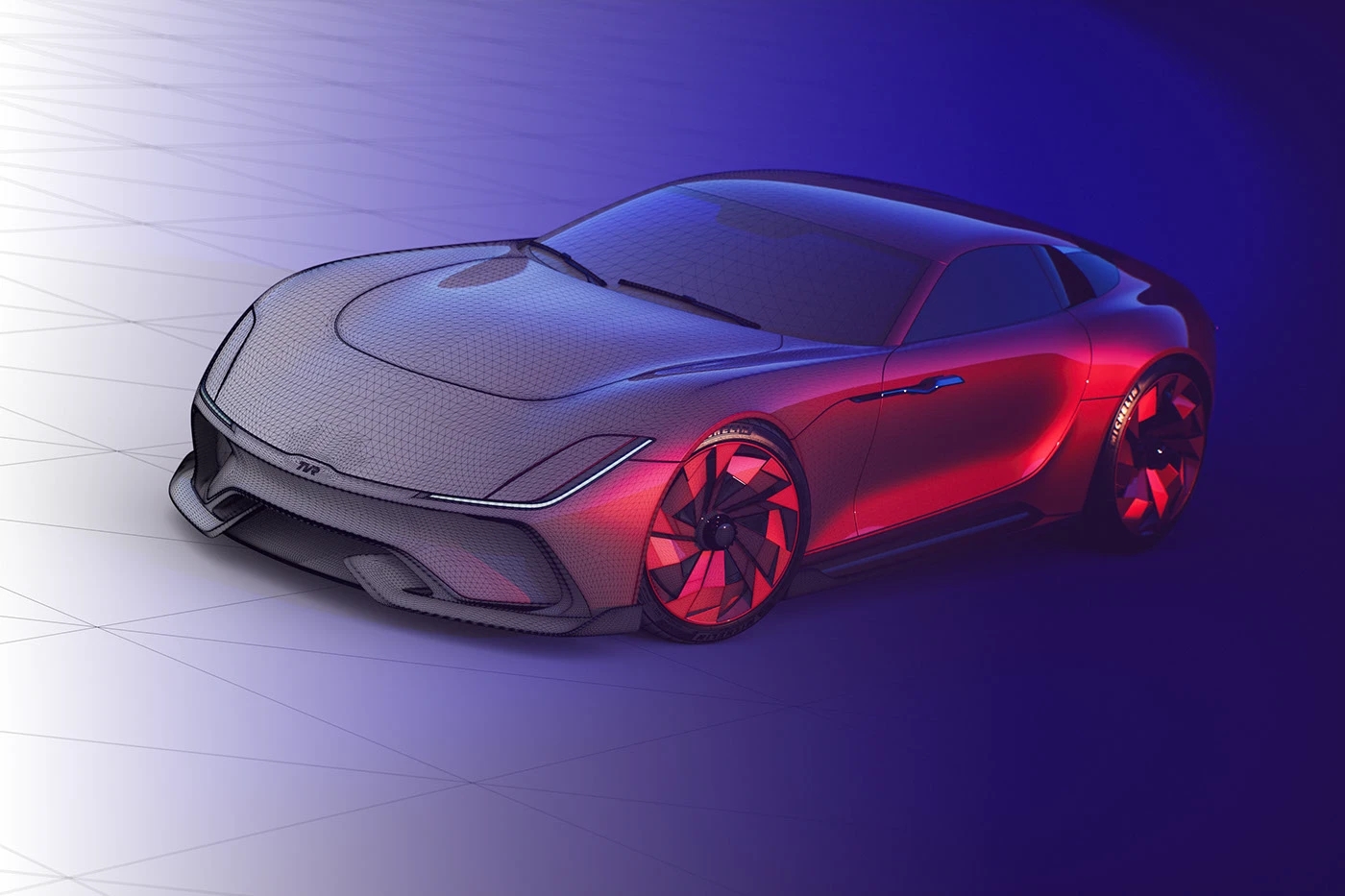 TVR Homage，vehicle，Sports car，automobile，