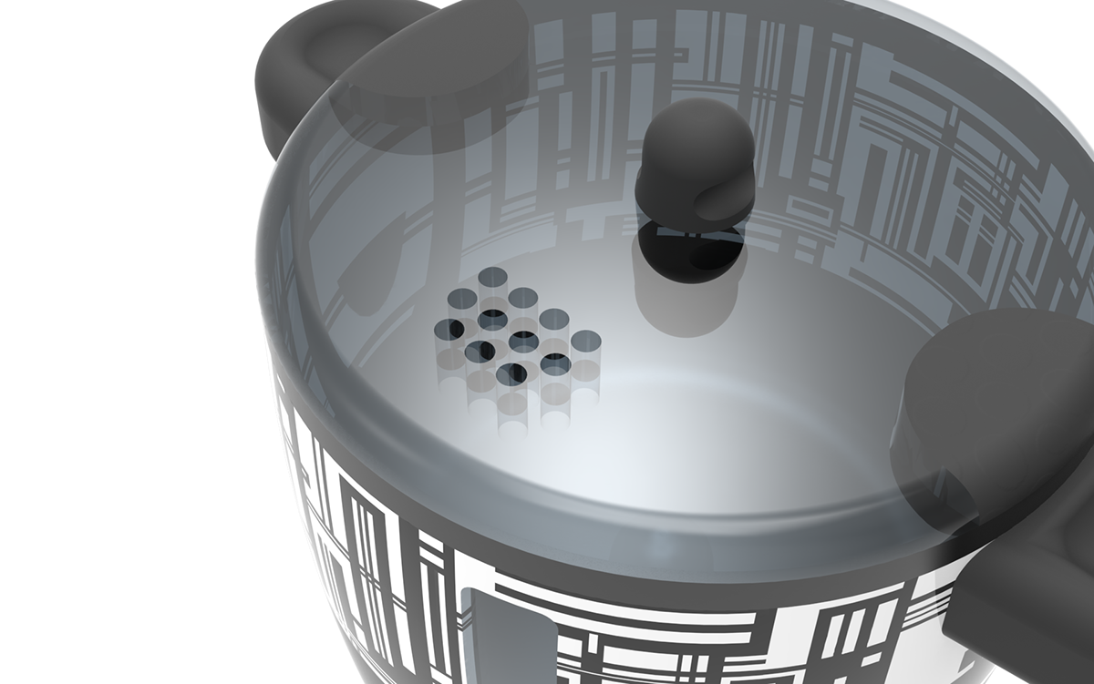 Pot set，Pot Straight，