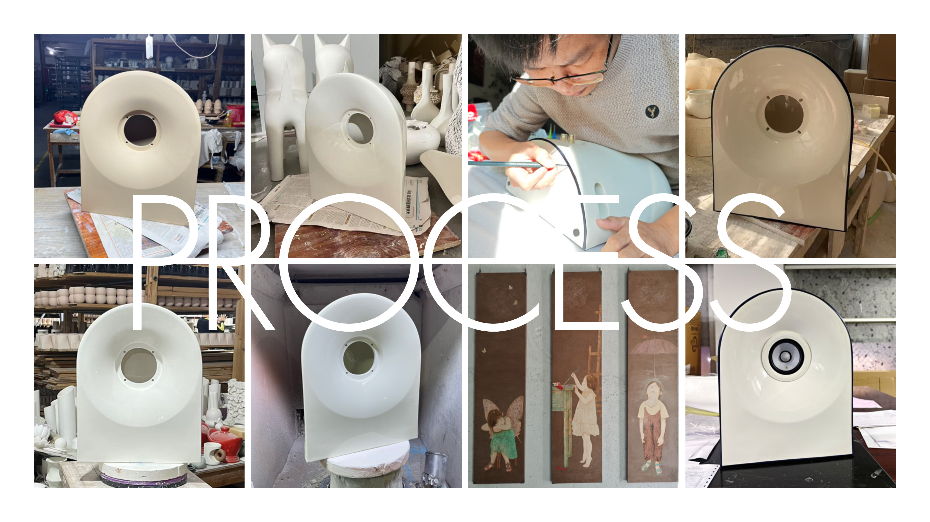 industrial design，sound，ceramics，tradition，high fidelity ceramic，Thezhai，Agence Paramétrique，Parameter design，