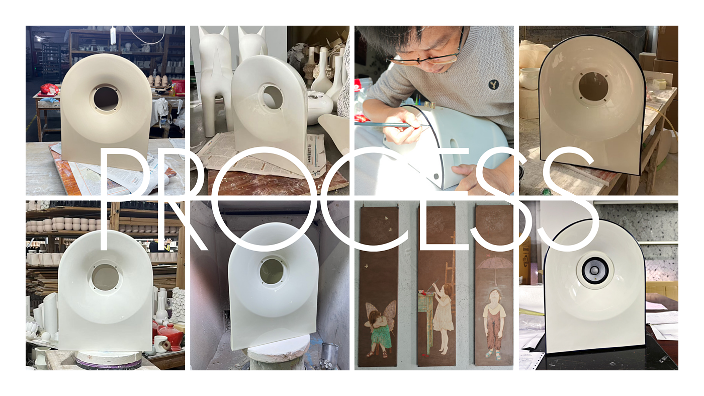 industrial design，sound，ceramics，tradition，high fidelity ceramic，Thezhai，Agence Paramétrique，Parameter design，