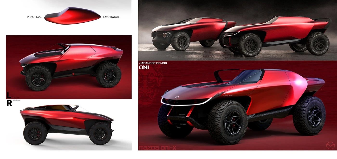 automobile，vehicle，MAZDA ONI-X，Mazda，