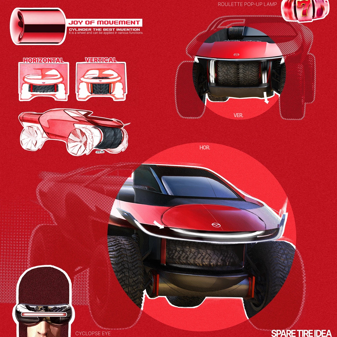 automobile，vehicle，MAZDA ONI-X，Mazda，