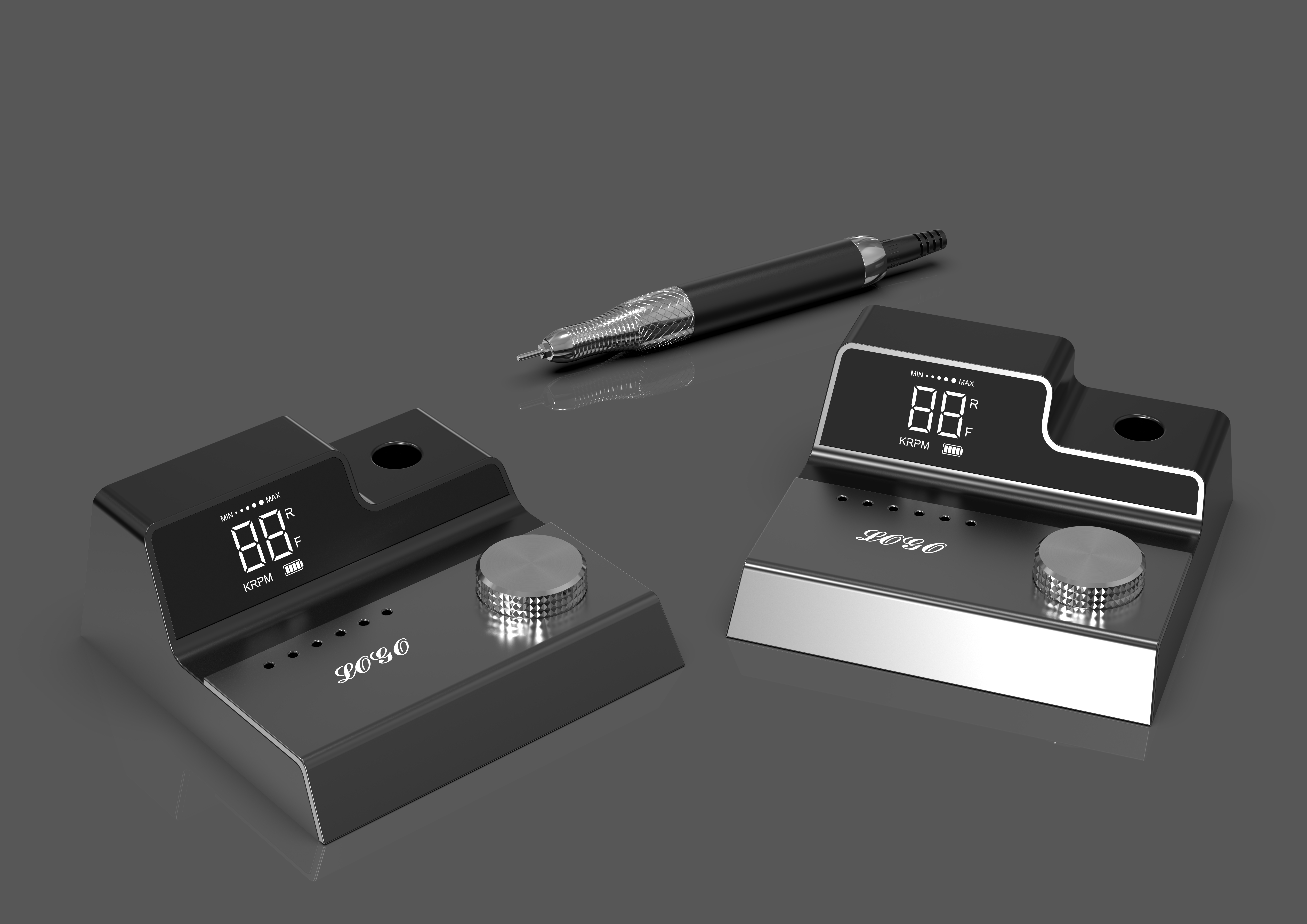 The whole is rectangular, the surface is black, with a modern and，