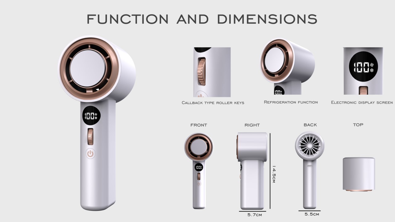 product design，household electrical appliances，Hand held small fan，Fan，
