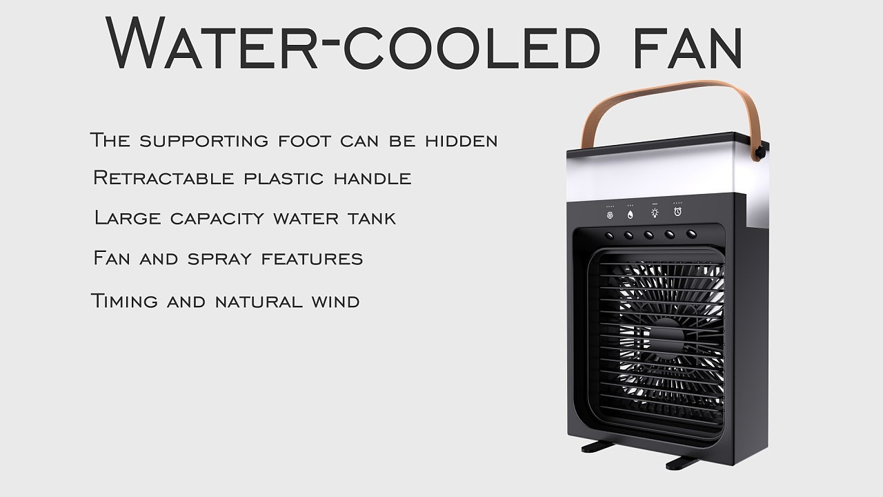 household electrical appliances，product design，Water cooling fan，
