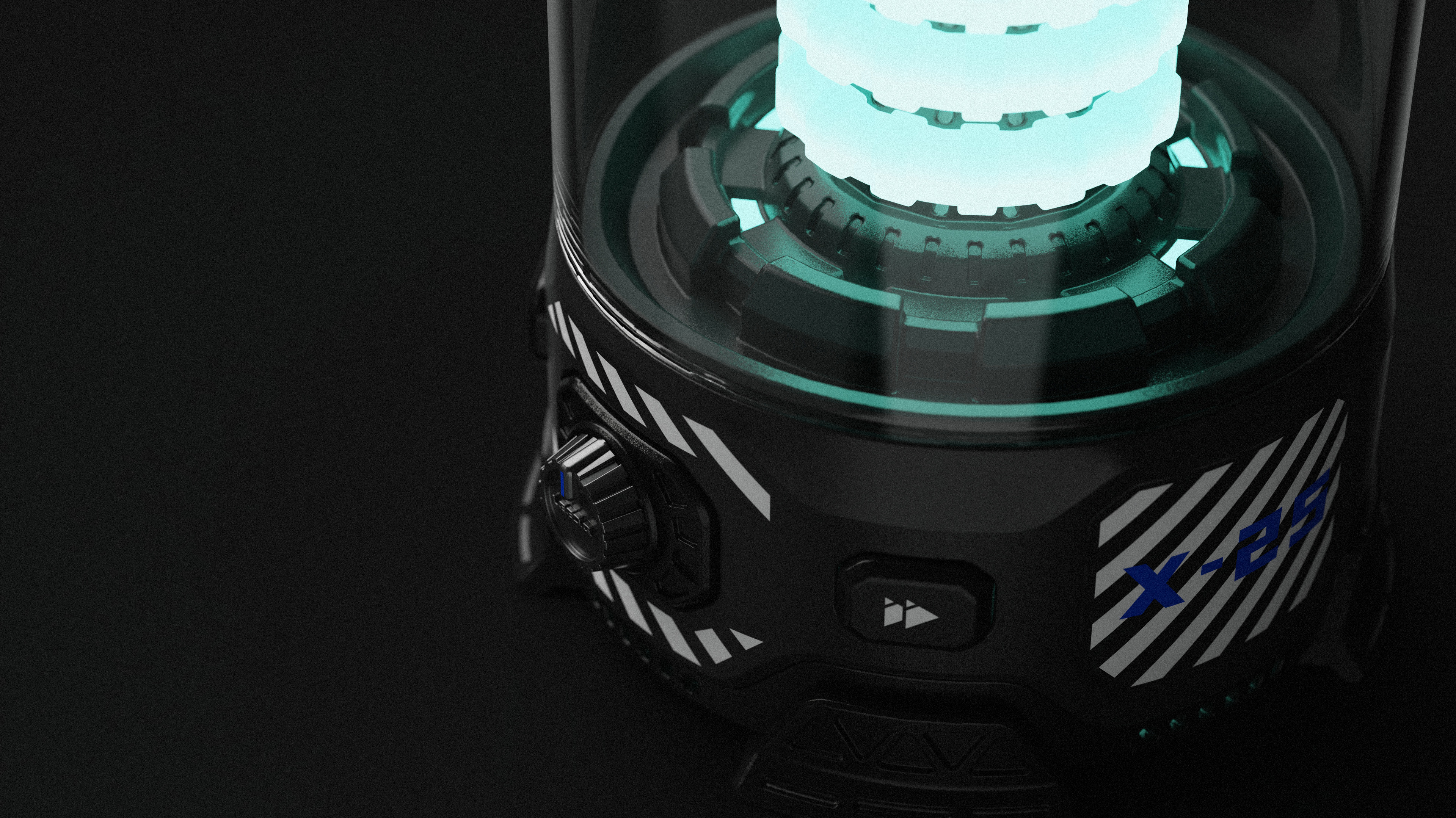 Bluetooth Speaker ，product design，industrial design，conceptual design，Mecha wind，Functional wind，3C products，Wireless charging，