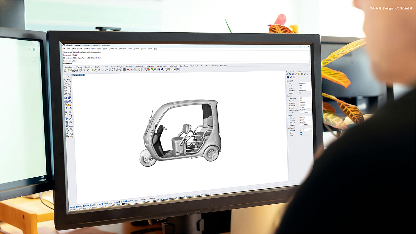 Tricycle，automobile，Electric vehicle，Jin Peng，Sports car，vehicle，Small town youth，product design，