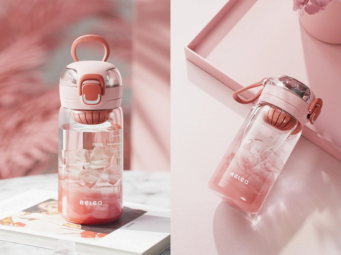 Water cup design, portable water cup, cup, plastic cup，