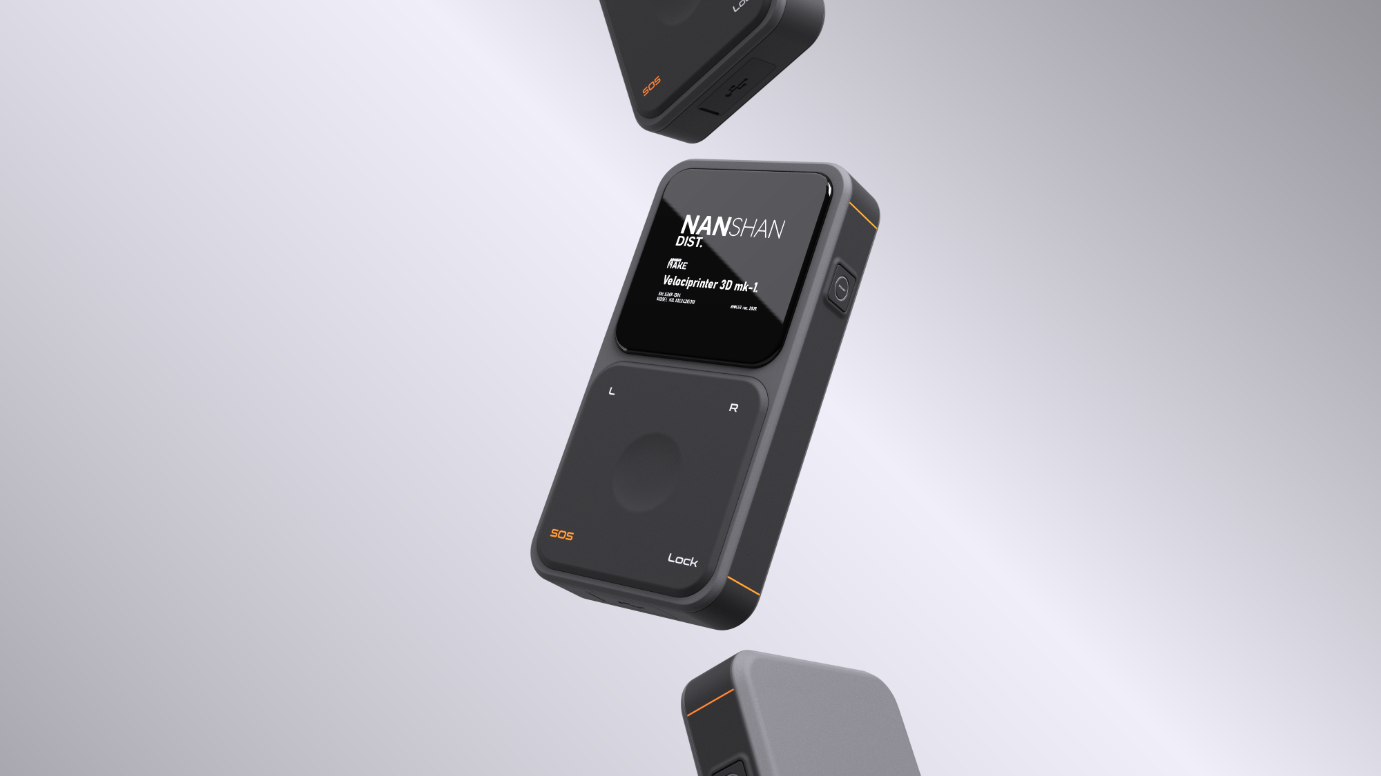 Italian design，industrial design，Handheld terminal，high precision positioning，Shenzhen design，Design sharing，