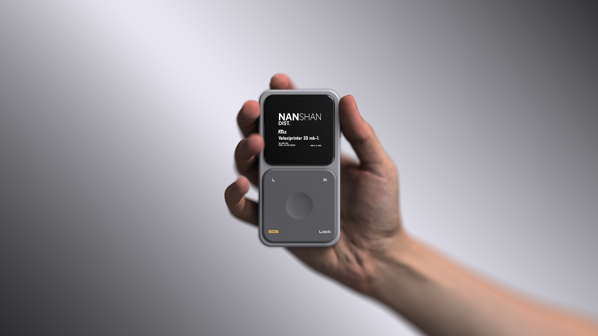 Italian design，industrial design，Handheld terminal，high precision positioning，Shenzhen design，Design sharing，